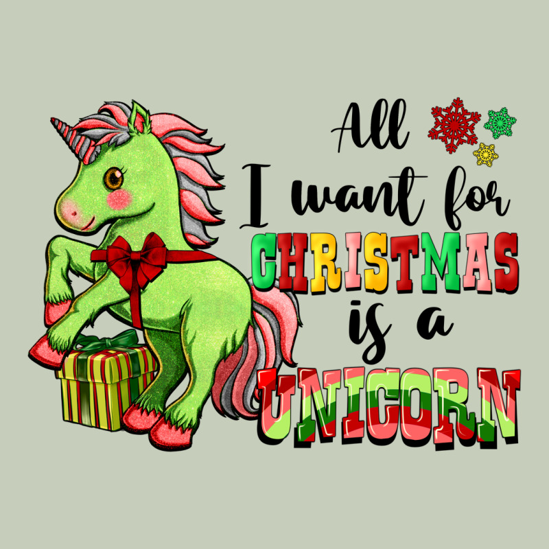 All I Want For Christmas Is A Unicorn Ladies Tee by FaDigitalArtStudio | Teevron