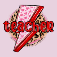 Teacher Lightning Bolt Valentines Day Classic Tee | Teevron