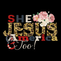 She Jesus America Too Zipper Hoodie | Teevron