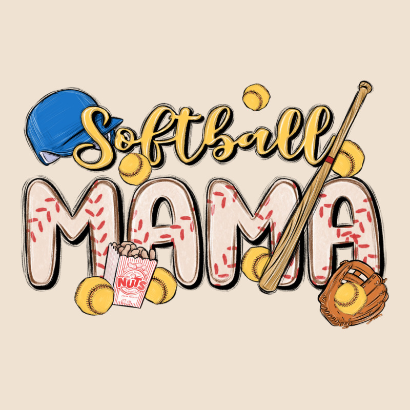Softball Mama Urban Heavy Tee by MaliasSmallBusiness | Teevron