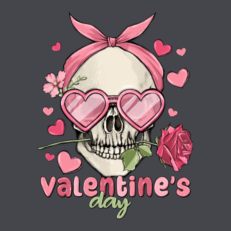 Valentine's Day Skull Classic Tee by MaliasSmallBusiness | Teevron