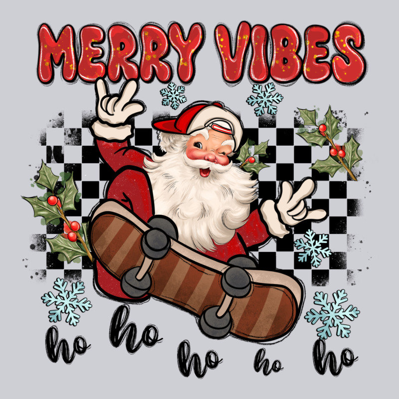 Merry Vibes Ho Ho Ho Heavyweight Sweatshirt by MaliasSmallBusiness | Teevron
