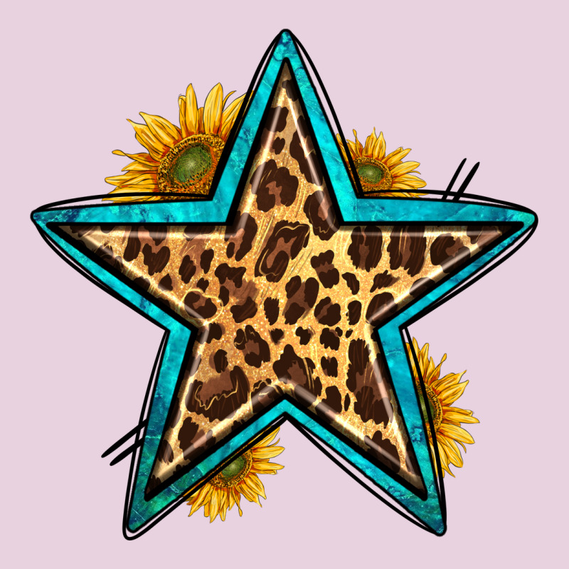 Western Leopard Star Ladies Tee by HRA Design Shop | Teevron