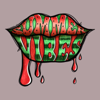 Summer Vibes Watermelon Lips Vintage Hoodie | Teevron