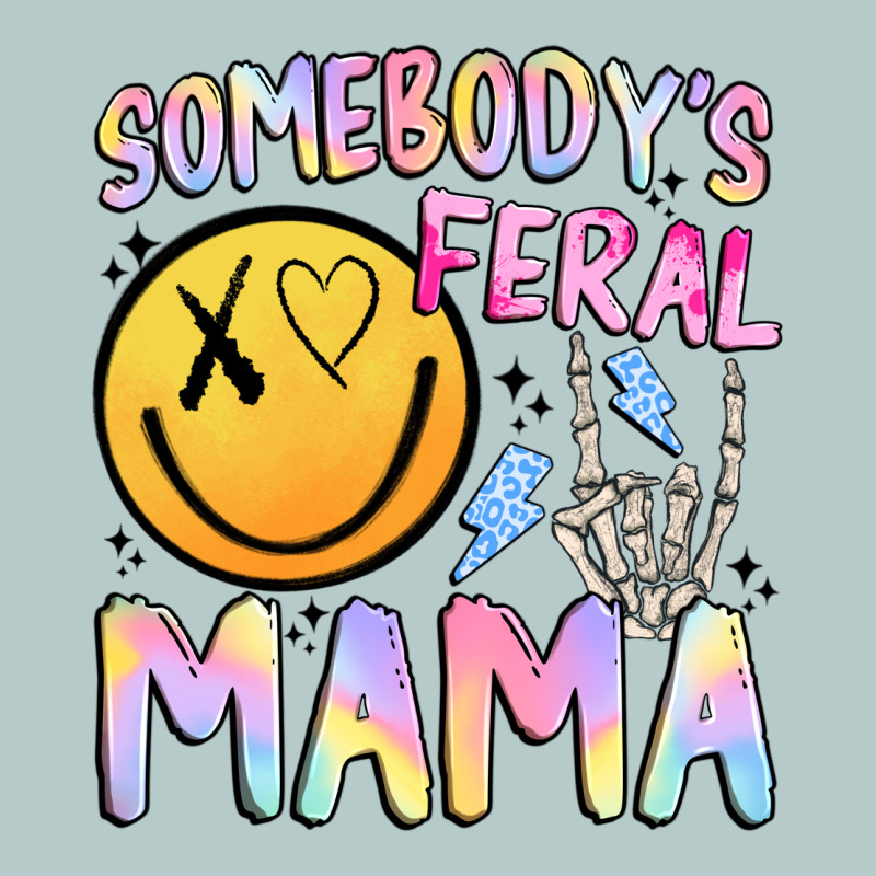 Somebody's Feral Mama Heavy Core Tee by JahusDesignShop | Teevron