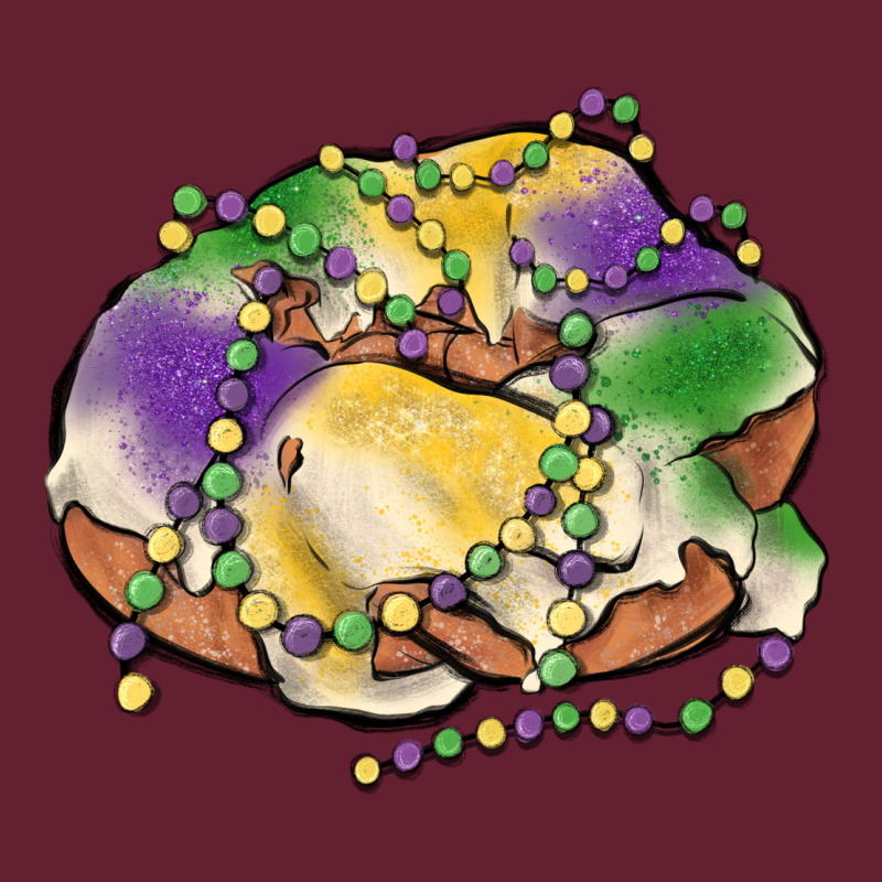 Mardi Gras King Cake Classic Tee by MaliasSmallBusiness | Teevron