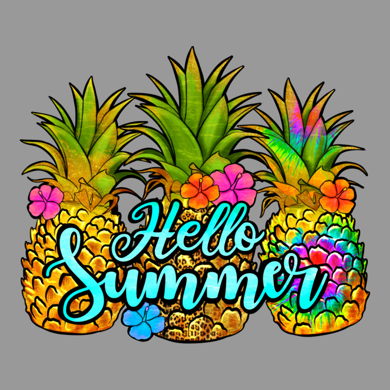 Hello Summer Pineapple Vintage Hoodie by Jasminsmagicworld | Teevron