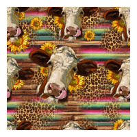 western hereford cattle seamless pattern | Teevron