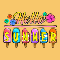 Hello Summer Popsicles Vintage Hoodie | Teevron