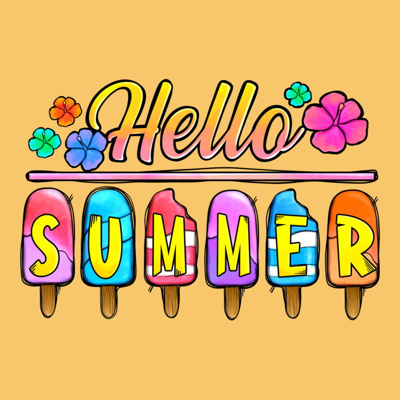 Hello Summer Popsicles Vintage Hoodie by Jasminsmagicworld | Teevron