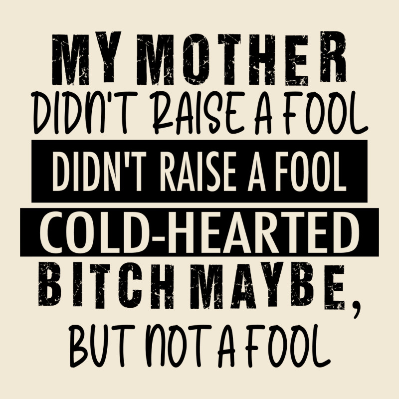 My Mother Black Ladies Tee by RacoonDesign | Teevron
