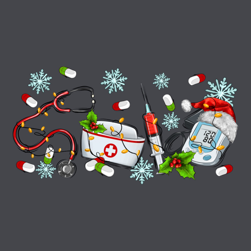 Christmas Nurse Long Sleeve Tee by MaliasSmallBusiness | Teevron