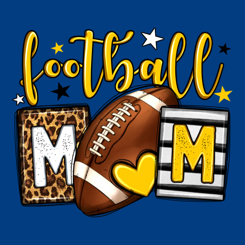 Football Mom Yellow Team Color Premium Sweatshirt by HowdyJamesFarm | Teevron
