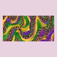 Mardi Gras Colors With Leopard Ladies Tee | Teevron