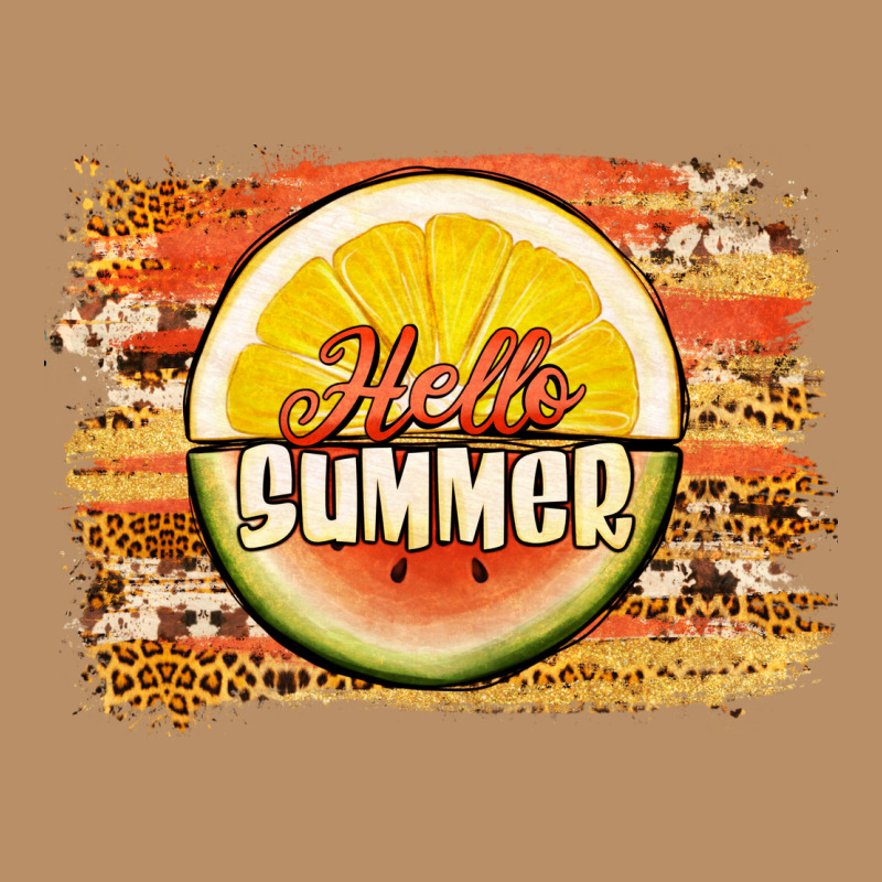 Hello Summer Watermelon Lemon Vintage Hoodie by Jasminsmagicworld | Teevron