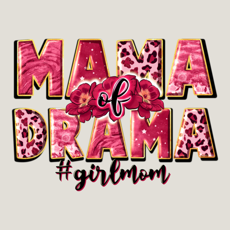 Mama Of Drama Girl Mom Heavy Core Tee by JahusDesignShop | Teevron