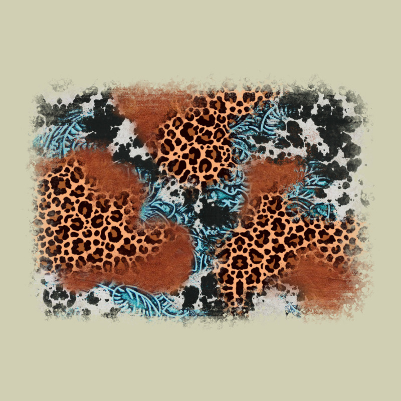 Leopard Cowhide Background Heavy Core Tee by BarkalooDesign | Teevron