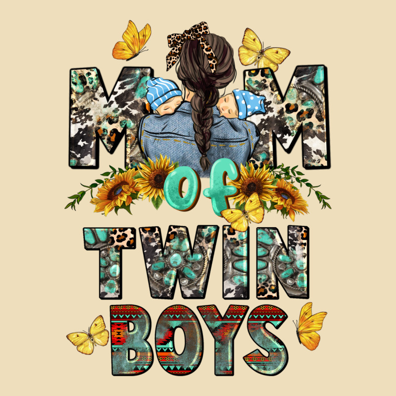 Mom Of Twin Boys Mother's Day Premium Hoodie by CowGirlArtShop | Teevron