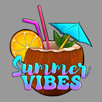 Summer Vibes Coconut Drink Vintage Hoodie | Teevron