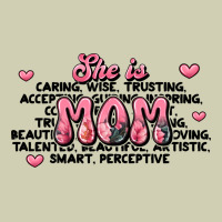 She Is Mom Compliment Words Heavy Core Tee | Teevron