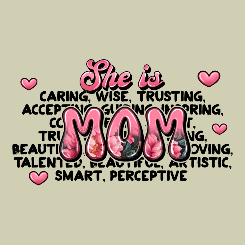 She Is Mom Compliment Words Heavy Core Tee by JahusDesignShop | Teevron