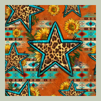 Western Stars Seamless Pattern Ladies Tee | Teevron