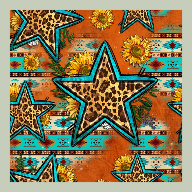 Western Stars Seamless Pattern Ladies Tee by HRA Design Shop | Teevron