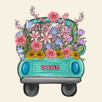 Truck With Flowers Vintage Tee | Teevron