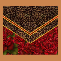Red Roses With Leopard Heavyweight Hoodie | Teevron