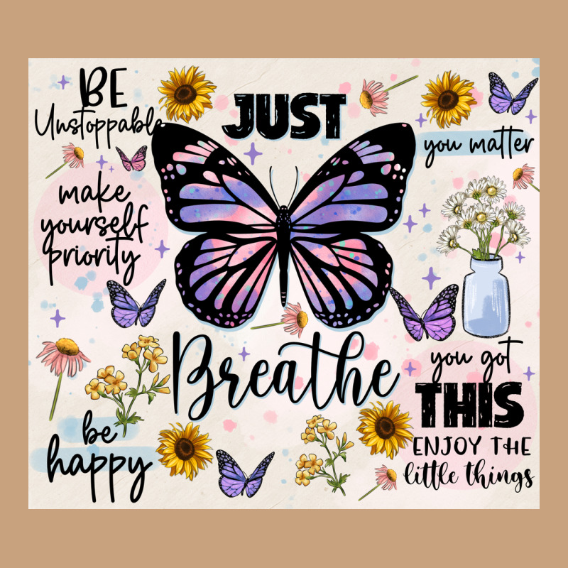 Just Breathe Vintage Tee by JahusDesignShop | Teevron
