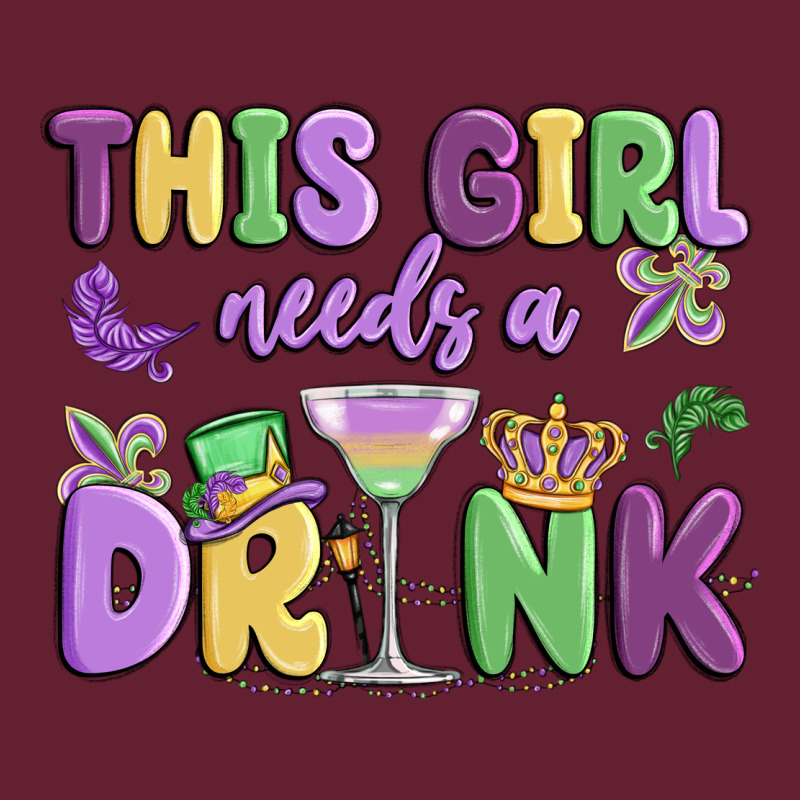 This Girl Needs A Drink Classic Tee by MaliasSmallBusiness | Teevron