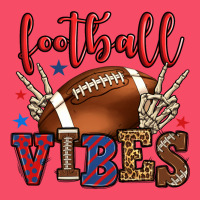 Football Vibes Red And Blue Premium Sweatshirt | Teevron