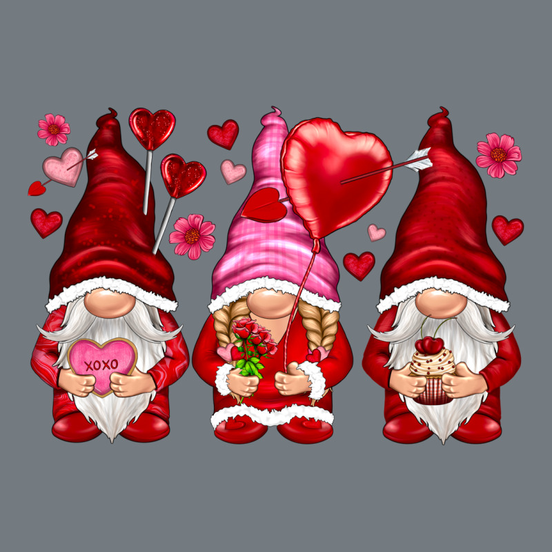 Valentines Day Gnomies With Heart Balloon Heavyweight Sweatshirt by NancyCooperArtShop | Teevron