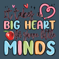 It Takes A Big Heart For Shape Little Minds Urban Heavy Tee | Teevron