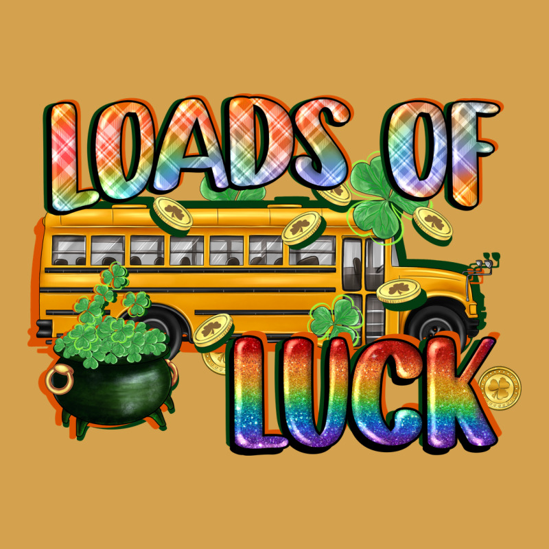 Loads Of Luck With School Bus St. Patrick's Day Urban Hoodie by FaDigitalArtStudio | Teevron