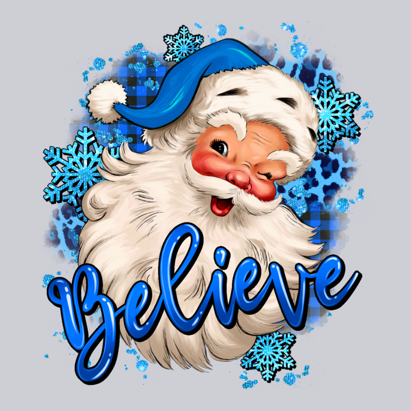 Believe Winter Christmas Santa Claus Heavyweight Sweatshirt by MaliasSmallBusiness | Teevron