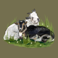 Two Baby Nigerian Dwarf Goat Vintage Hoodie | Teevron