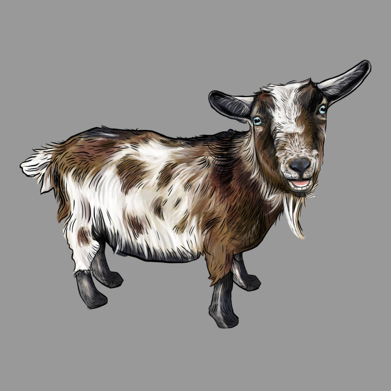 Nigerian Dwarf Goat Vintage Hoodie by LillyAllenDesigns | Teevron