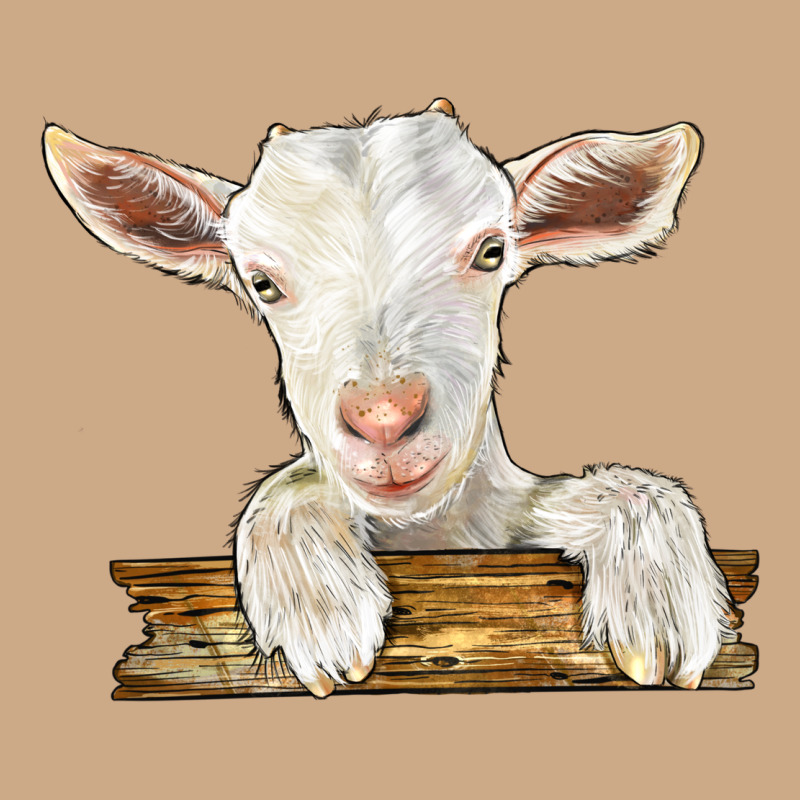 Baby Cashmere Goat Vintage Hoodie by LillyAllenDesigns | Teevron