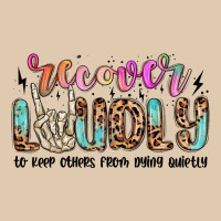 Recover Loudly To Keep Others From Dying Quietly M Heavyweight Sweatshirt | Teevron