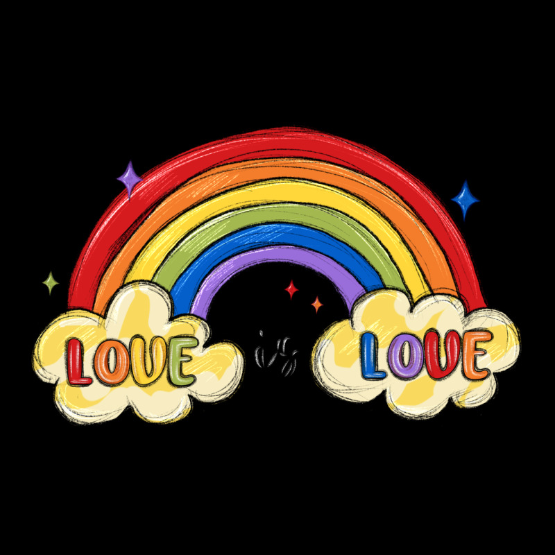 Love Is Love Lgbtq Urban Heavy Tee by MaliasSmallBusiness | Teevron