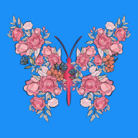 Floral Butterfly Classic Tee | Teevron