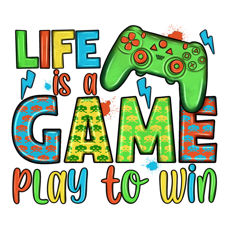 Life Is A Game Play To Win Premium Tee by JahusDesignShop | Teevron