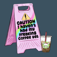 Caution I Haven't Had My Coffee Yet Urban Heavy Tee | Teevron