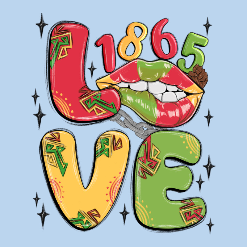 Love Juneteenth Lips Classic Tee by MaliasSmallBusiness | Teevron