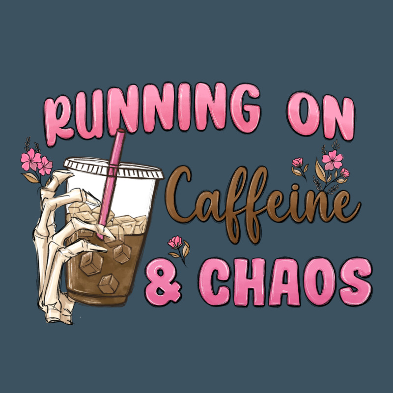 Running On Caffeine & Chaos Urban Heavy Tee by MaliasSmallBusiness | Teevron