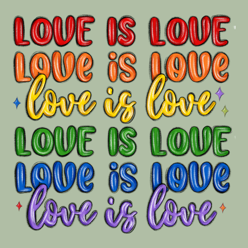 Love Is Love Lgbtq Urban Heavy Tee by MaliasSmallBusiness | Teevron