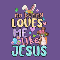 No Bunny Loves Me Like Jesus Vintage Tee | Teevron