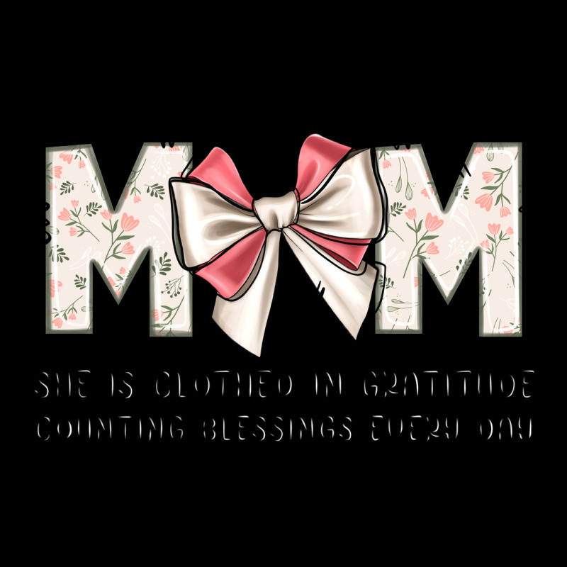 Mom She Is Clothed In Gratitude Counting Blessings Heavy Core Tee by JahusDesignShop | Teevron