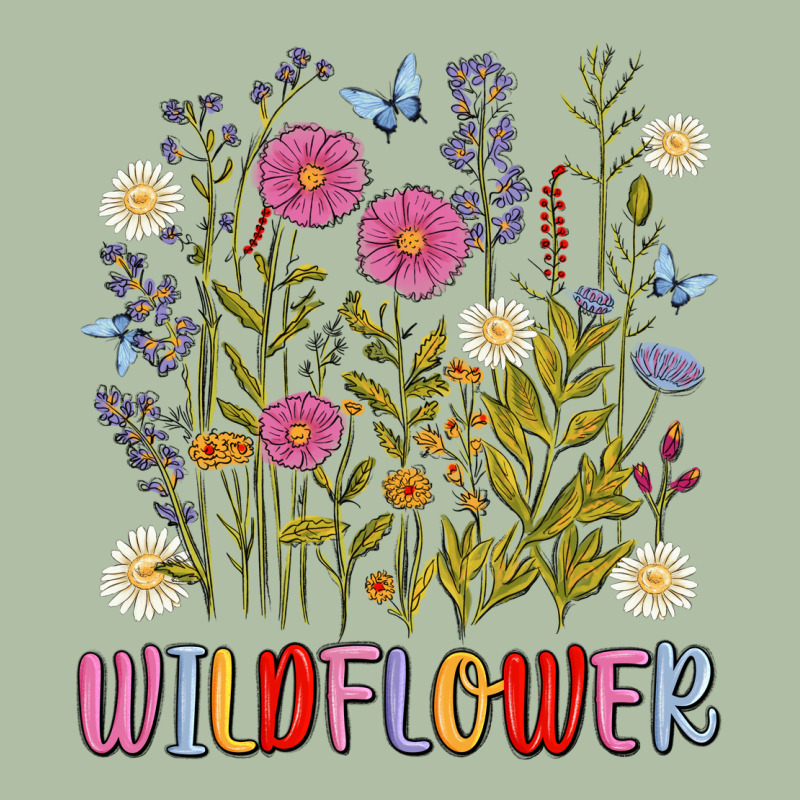 Wildflower Malias Urban Heavy Tee by MaliasSmallBusiness | Teevron